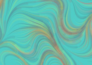 Soyut Perlin Gürültüsü Geometrik Deseni 