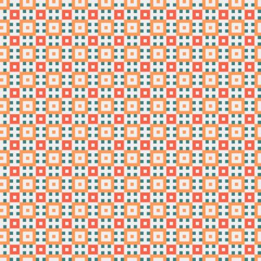 Soyut çapraz desen, üretken hesaplama sanatı, vektör illüstrasyonu