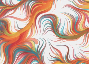 Soyut Perlin Gürültüsü Geometrik Deseni 