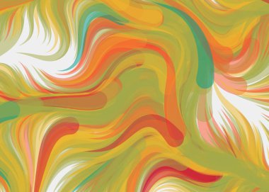 Soyut Perlin Gürültüsü Geometrik Deseni 