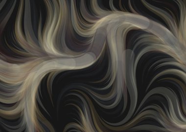 Soyut Perlin Gürültüsü Geometrik Deseni 