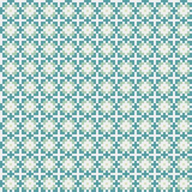 Soyut çapraz desen, üretken hesaplama sanatı, vektör illüstrasyonu