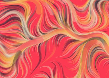 Soyut Perlin Gürültüsü Geometrik Deseni 