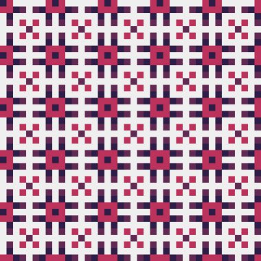 Soyut çapraz desenli üretken hesaplama sanatı çizimi