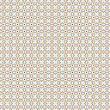 Soyut çapraz desen, üretken hesaplama sanatı, vektör illüstrasyonu