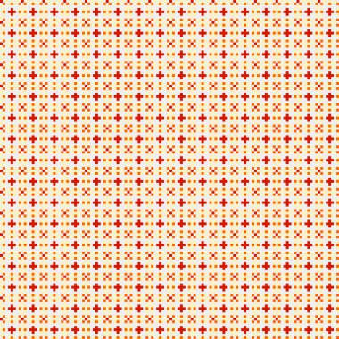 Soyut çapraz desen, üretken hesaplama sanatı, vektör illüstrasyonu