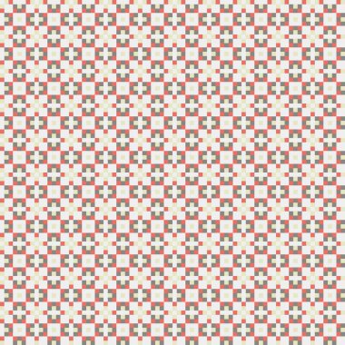 Soyut çapraz desen, üretken hesaplama sanatı, vektör illüstrasyonu