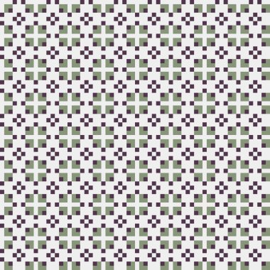 Soyut çapraz desen, üretken hesaplama sanatı, vektör illüstrasyonu