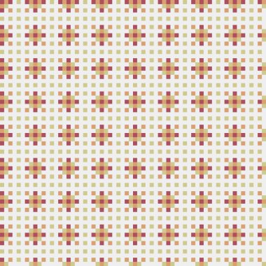 Soyut çapraz desen, üretken hesaplama sanatı, vektör illüstrasyonu