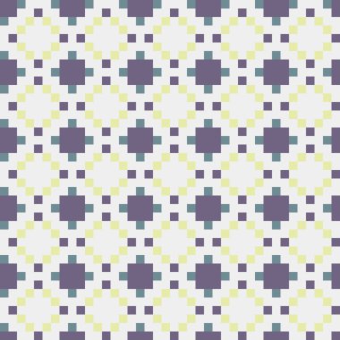 Soyut çapraz desenli üretken hesaplama sanatı çizimi