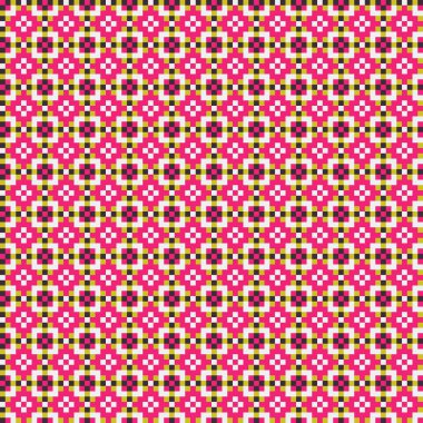 Soyut çapraz desen, üretken hesaplama sanatı, vektör illüstrasyonu