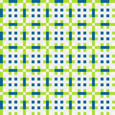 Soyut çapraz desen, üretken hesaplama sanatı, vektör illüstrasyonu