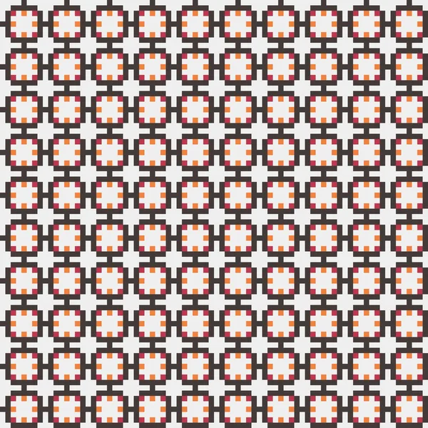 Soyut çapraz desen, üretken hesaplama sanatı, vektör illüstrasyonu