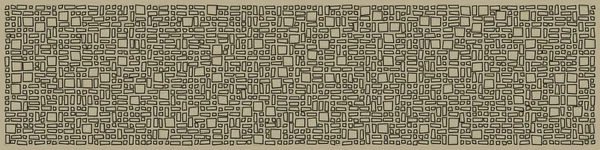 Ofset Quads üretken sanat arka planı, vektör illüstrasyonu