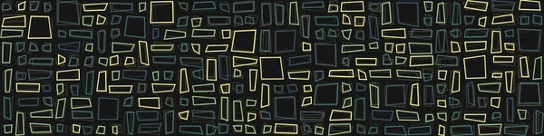 Ofset Quads üretken sanat arka planı, vektör illüstrasyonu