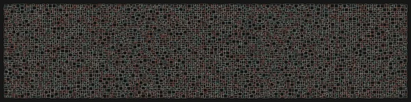 Ofset Quads üretken sanat arka planı, vektör illüstrasyonu