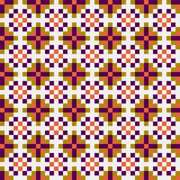 Soyut çapraz desen, üretken hesaplama sanatı, vektör illüstrasyonu