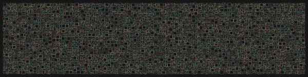 Ofset Quads üretken sanat arka planı, vektör illüstrasyonu