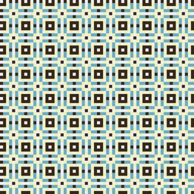 Soyut çapraz desen, üretken hesaplama sanatı, vektör illüstrasyonu