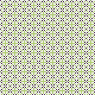 Soyut çapraz desen, üretken hesaplama sanatı, vektör illüstrasyonu