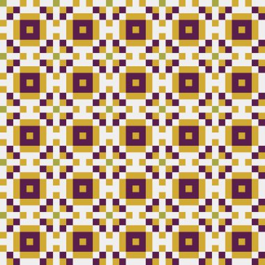 Soyut çapraz desen, üretken hesaplama sanatı, vektör illüstrasyonu