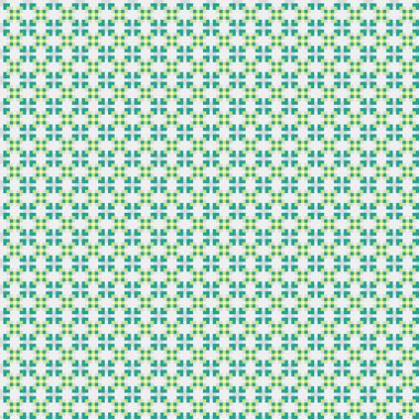 Soyut çapraz desenli üretken hesaplama sanatı çizimi