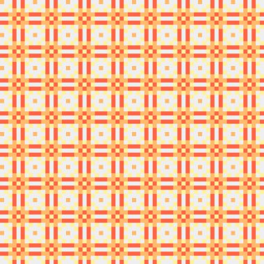 Soyut çapraz desen, üretken hesaplama sanatı, vektör illüstrasyonu