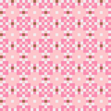 Soyut çapraz desen, üretken hesaplama sanatı, vektör illüstrasyonu