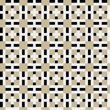 Soyut çapraz desen, üretken hesaplama sanatı, vektör illüstrasyonu