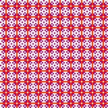 Soyut çapraz desenli üretken hesaplama sanatı çizimi