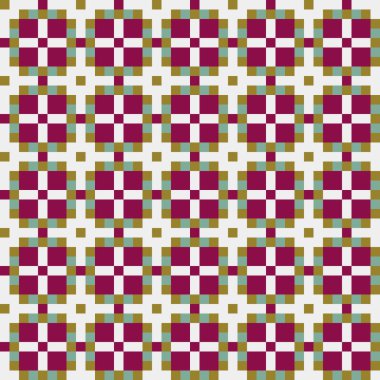 Soyut çapraz desenli üretken hesaplama sanatı çizimi