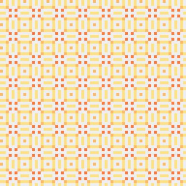 Soyut çapraz desen, üretken hesaplama sanatı, vektör illüstrasyonu