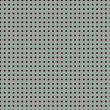 Soyut çapraz desen, üretken hesaplama sanatı, vektör illüstrasyonu