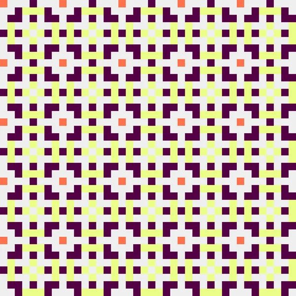 Soyut çapraz desenli üretken hesaplama sanatı çizimi