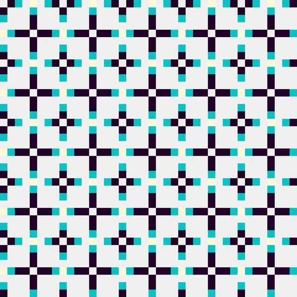 Soyut çapraz desenli üretken hesaplama sanatı çizimi