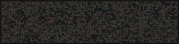 Ofset Quad üretken sanat arkaplan çizimi