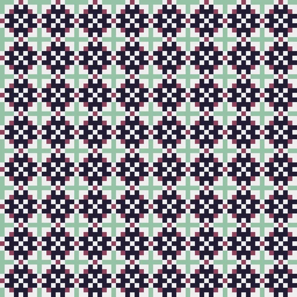 Soyut çapraz desen, üretken hesaplama sanatı, vektör illüstrasyonu