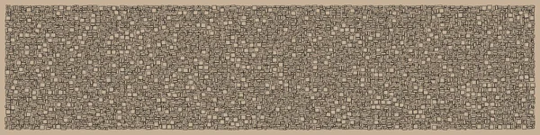 Ofset Quads üretken sanat arka planı, vektör illüstrasyonu