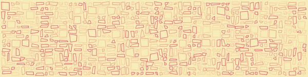 Ofset Quads üretken sanat arka planı, vektör illüstrasyonu