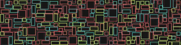 Ofset Quad üretken sanat arkaplan çizimi