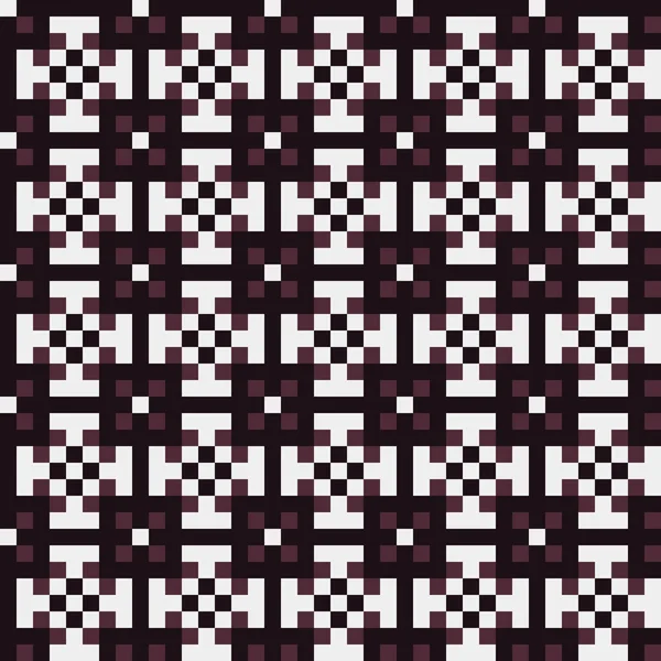 Soyut çapraz desen, üretken hesaplama sanatı, vektör illüstrasyonu