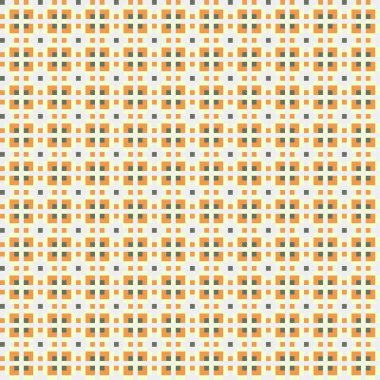 Soyut çapraz desen, üretken hesaplama sanatı, vektör illüstrasyonu