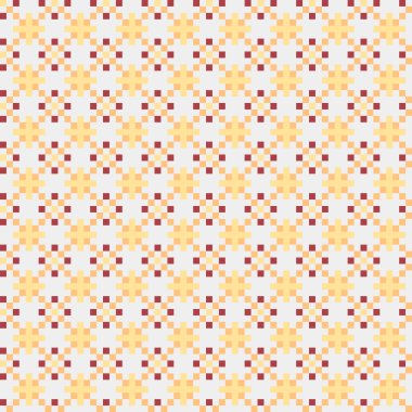 Soyut çapraz desen, üretken hesaplama sanatı, vektör illüstrasyonu