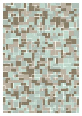 Ofset Quads üretken sanat arka planı, vektör illüstrasyonu