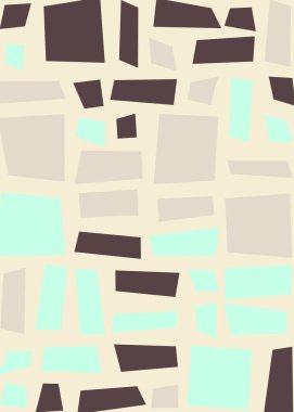 Ofset Quad üretken sanat arkaplan çizimi