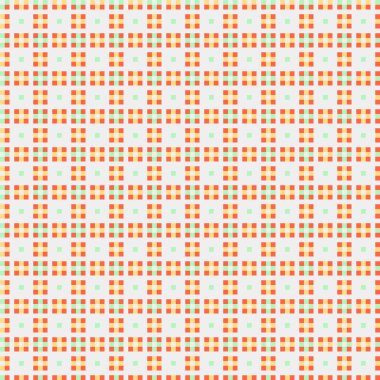 Soyut çapraz desen, üretken hesaplama sanatı, vektör illüstrasyonu