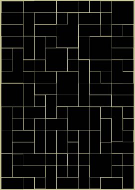 Ofset Quads üretken sanat arka planı, vektör illüstrasyonu