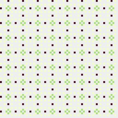 Soyut çapraz desen, üretken hesaplama sanatı, vektör illüstrasyonu