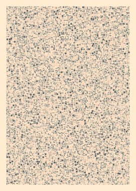 Ofset Quads üretken sanat arka planı, vektör illüstrasyonu