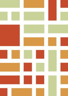 Ofset Quad üretken sanat arkaplan çizimi